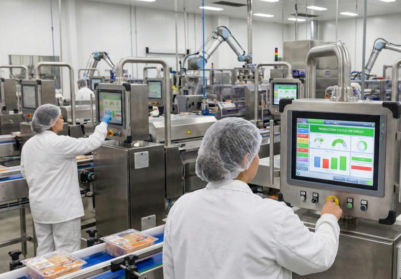 ERP and automation display station