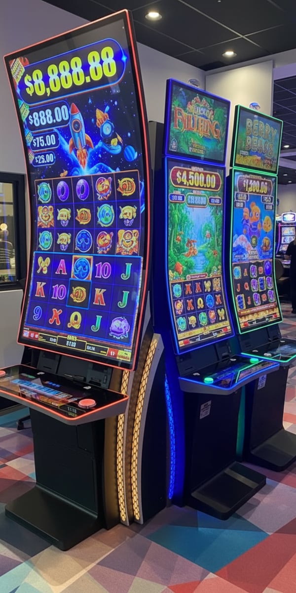 Gaming and entertainment touchscreen solution